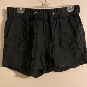 Calvin Klein Women’s Black Linen Shorts